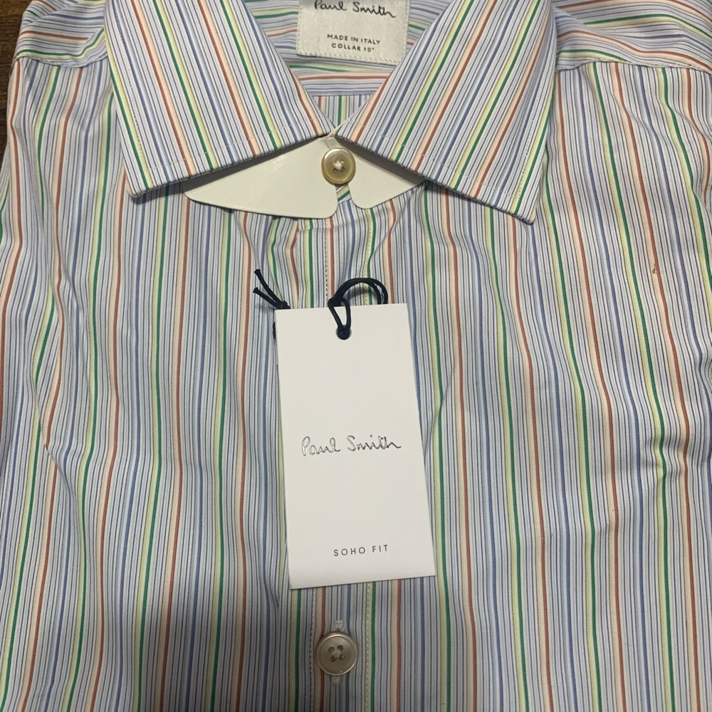 Paul Smith Multicolor Striped Men's Shirt